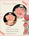 Flower Candle Bouquet - Handmade Scented